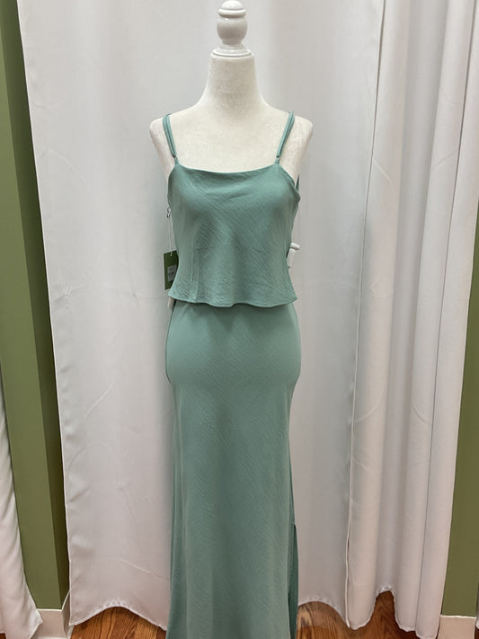 Teal Blue Dress