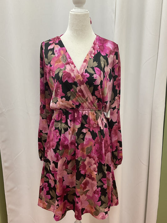 Floral Summer Dress Black