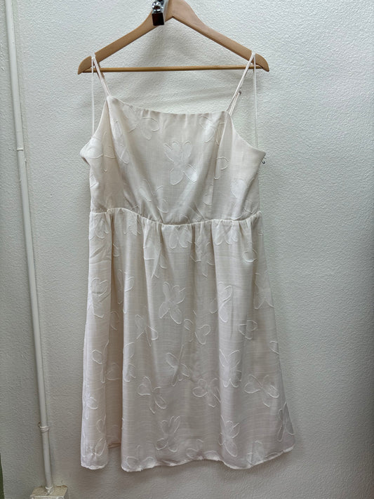 Plus Ivory Dress