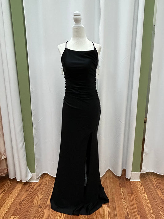 Black long dress