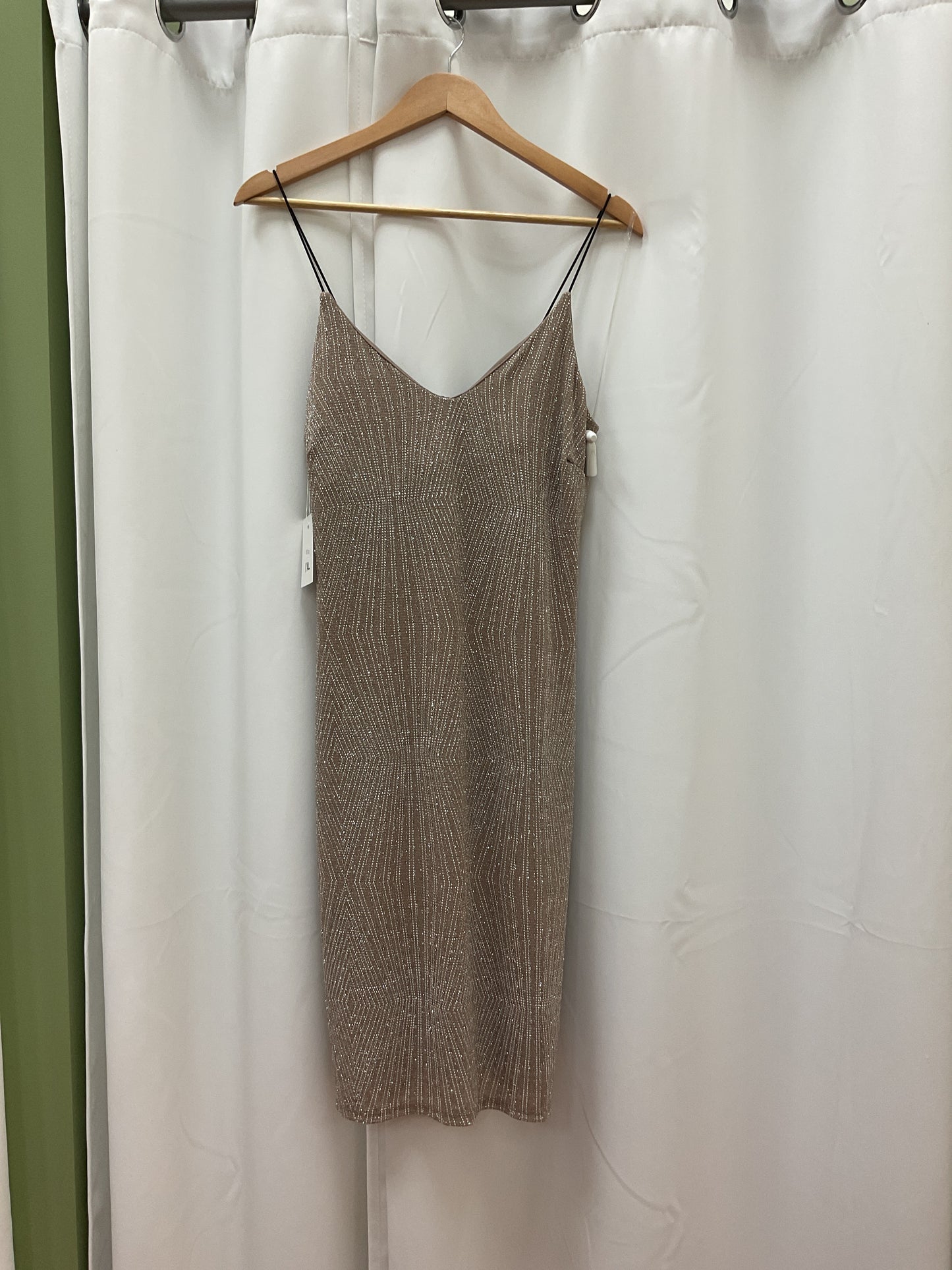 Sparkle beige dress