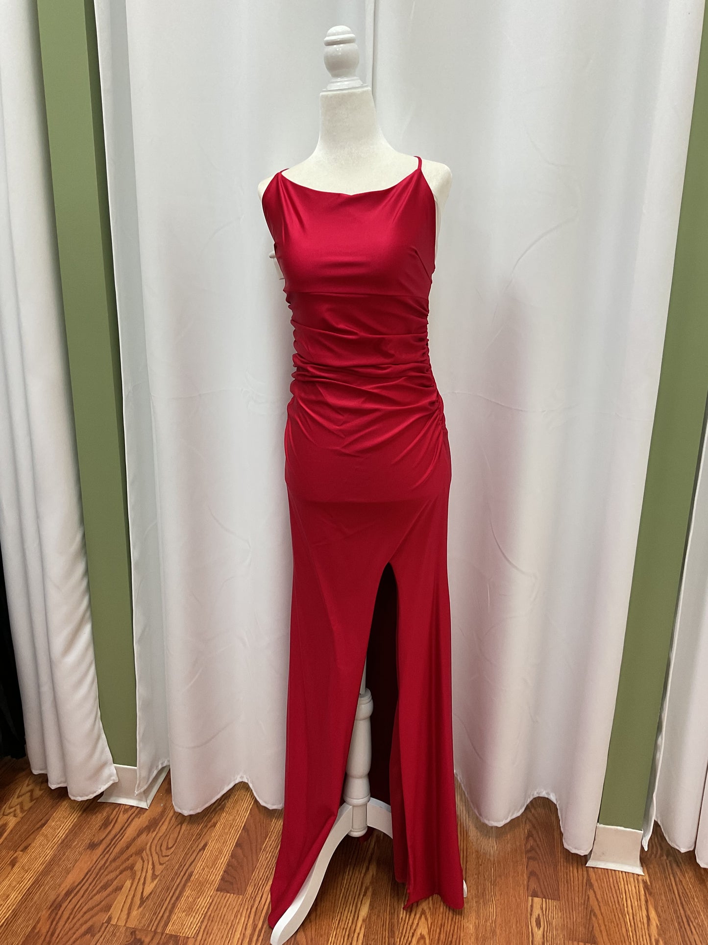 Red dress