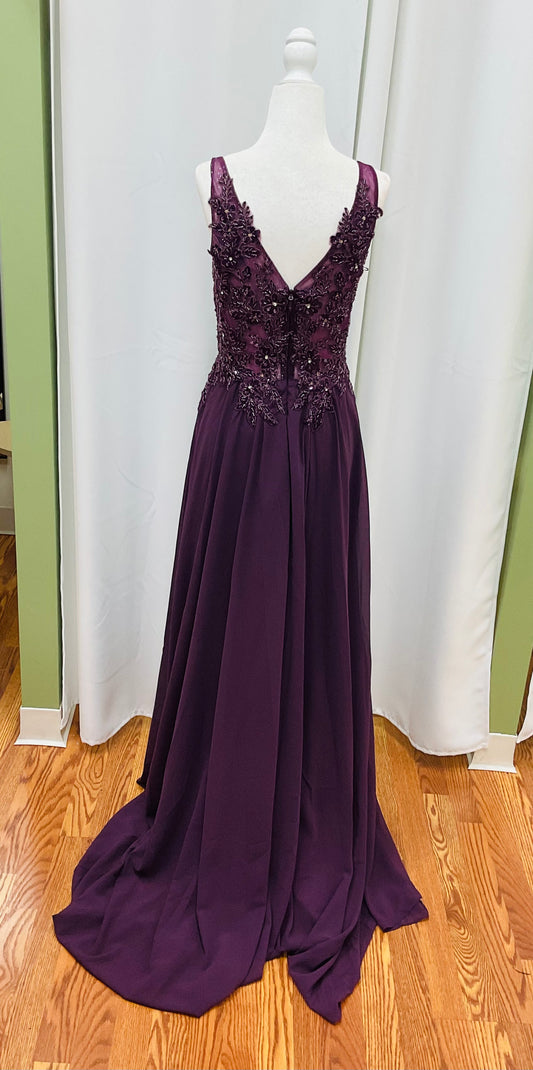 Purple dress