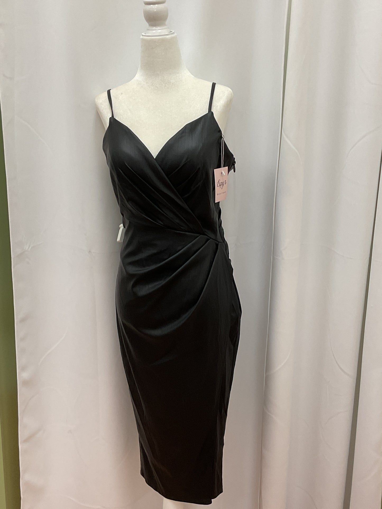 Midnight Thin Sleeved Dress