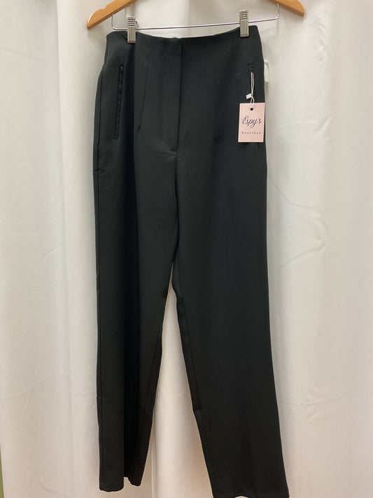 Black pleated pants