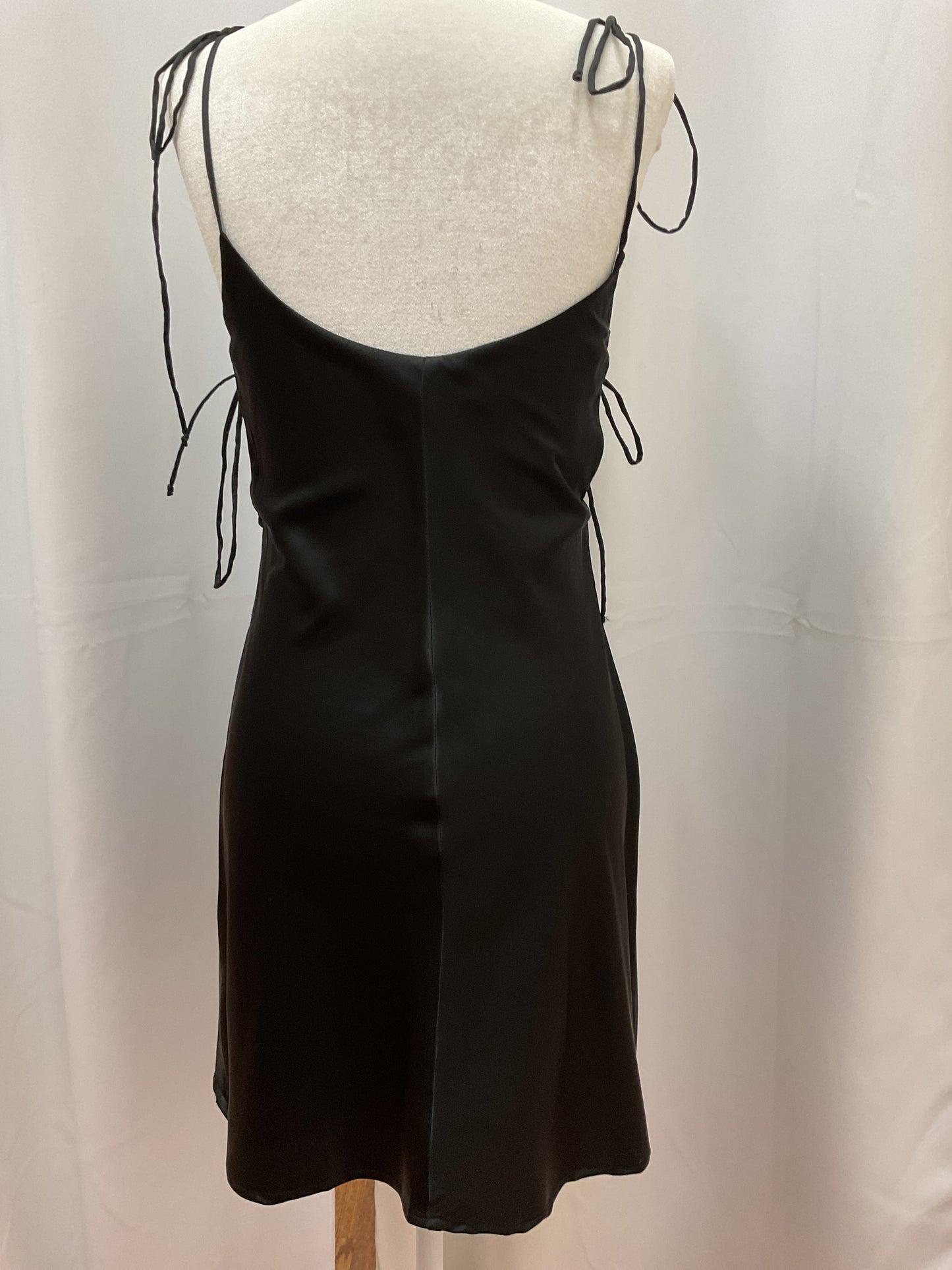 Cotton Candy Black Strap Dress