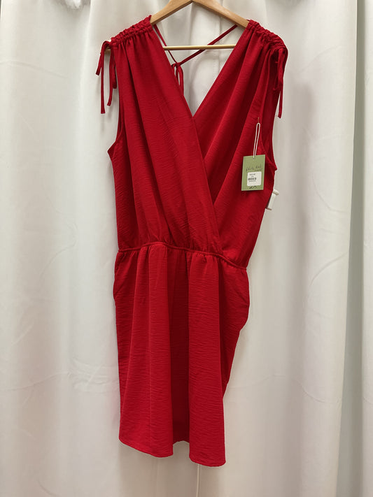 Plus Red Dress