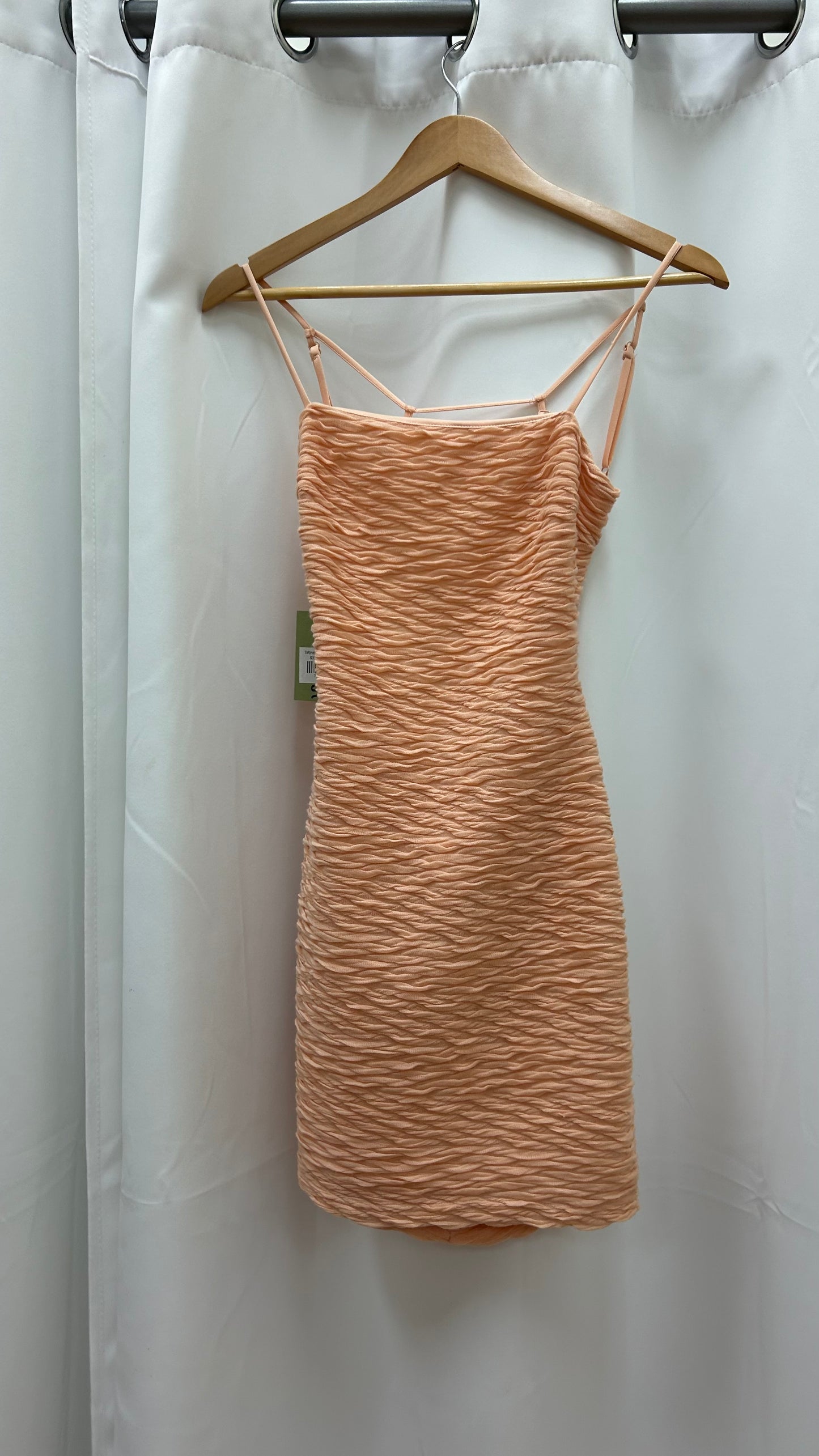 Peach dress