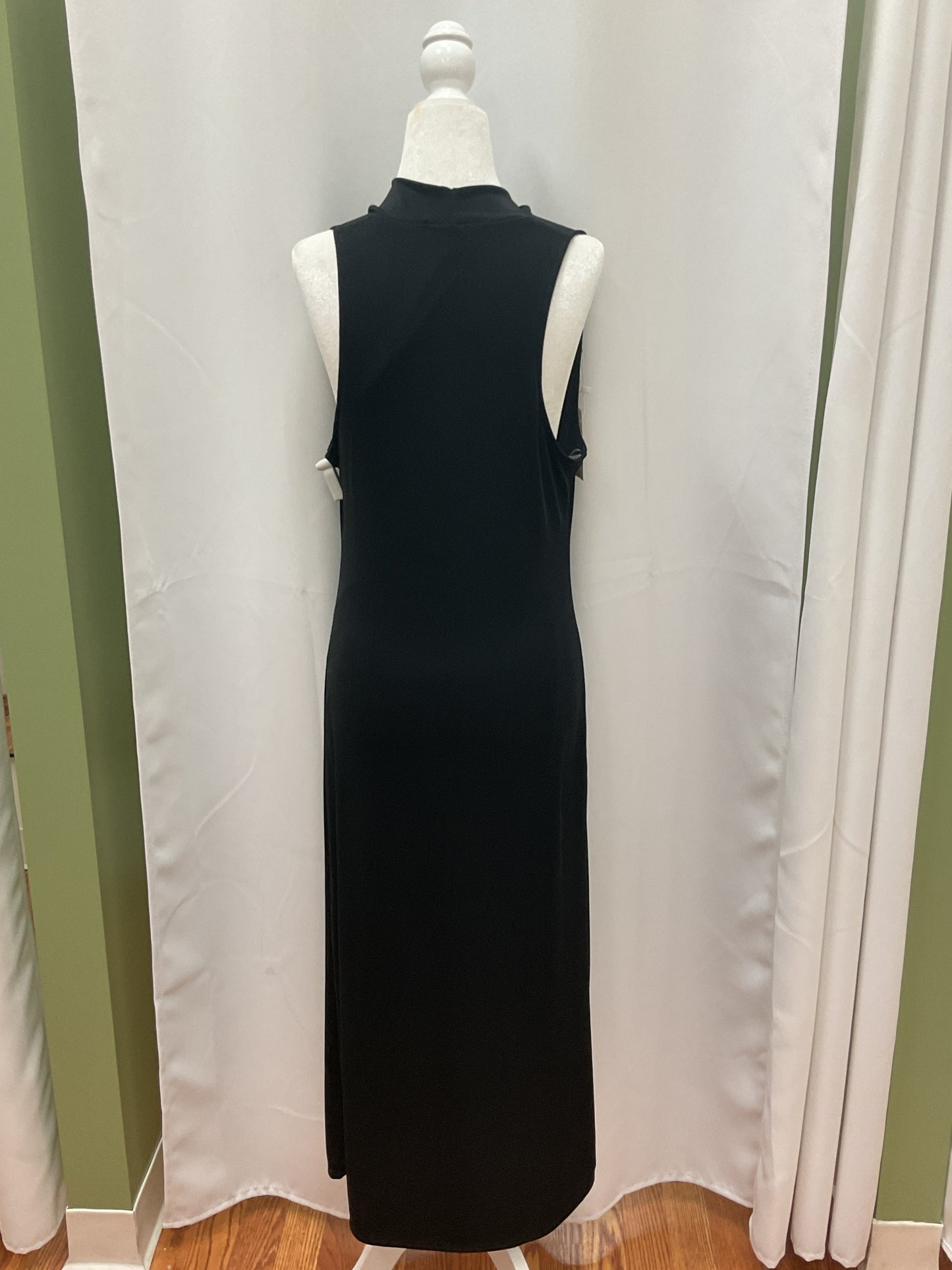 Black V-Neck Dress
