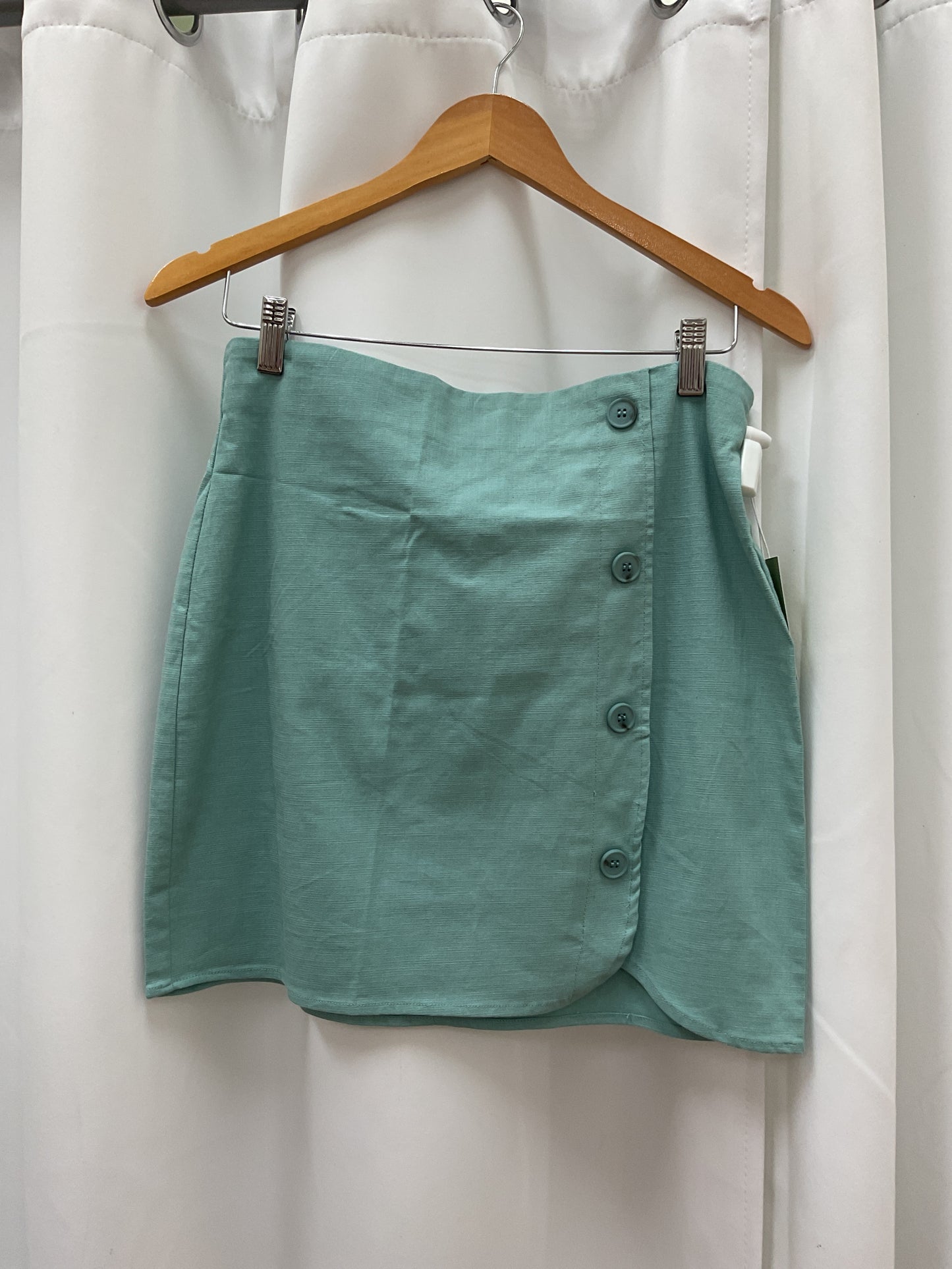 Blue skirt