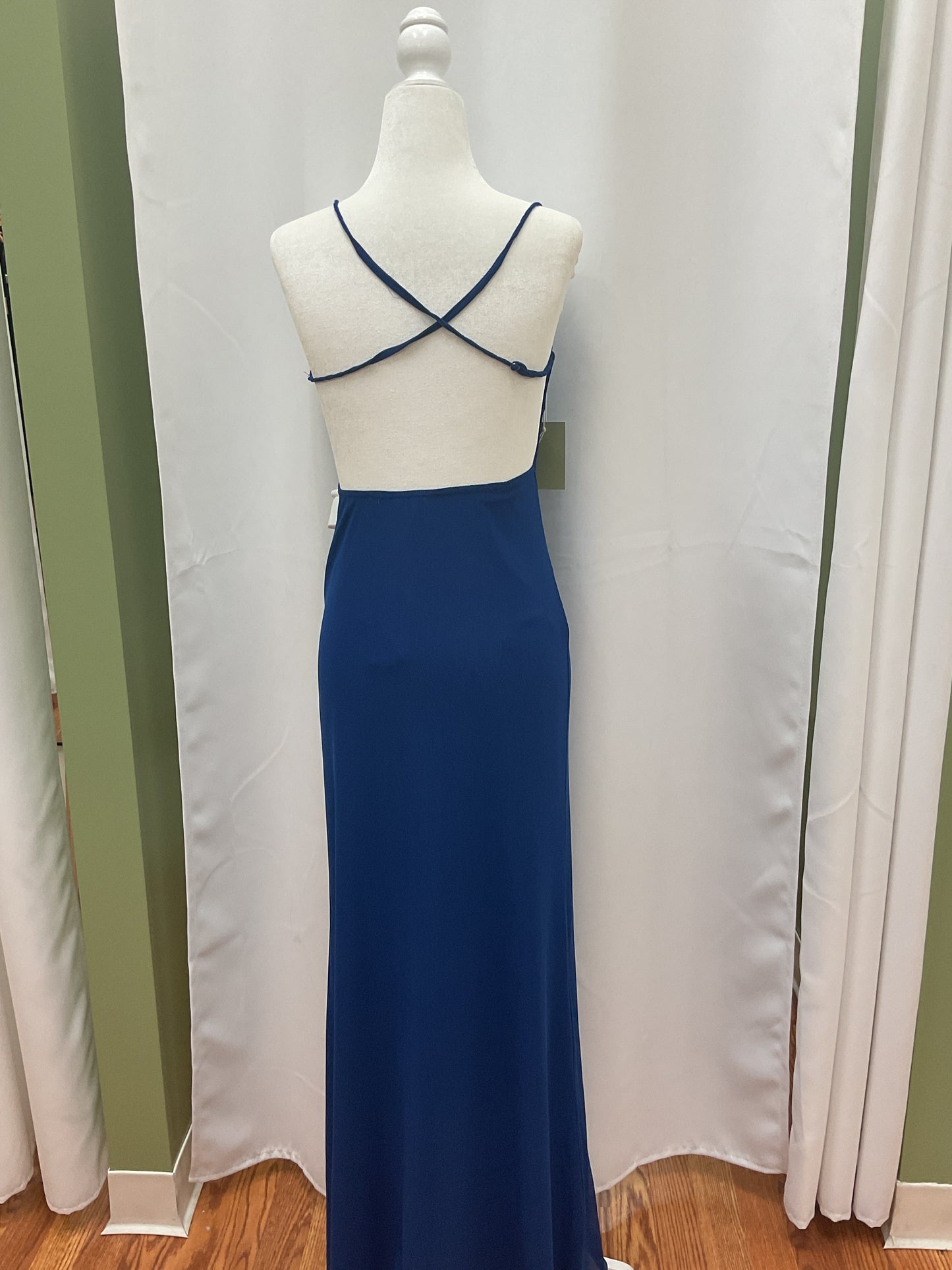 Dark Blue Long Dress