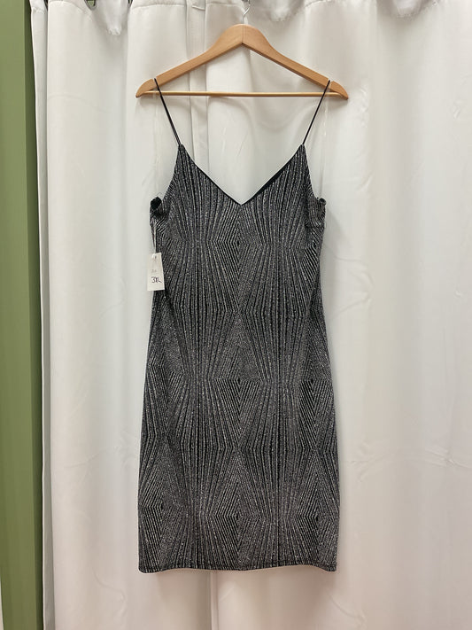 Black and silver dress