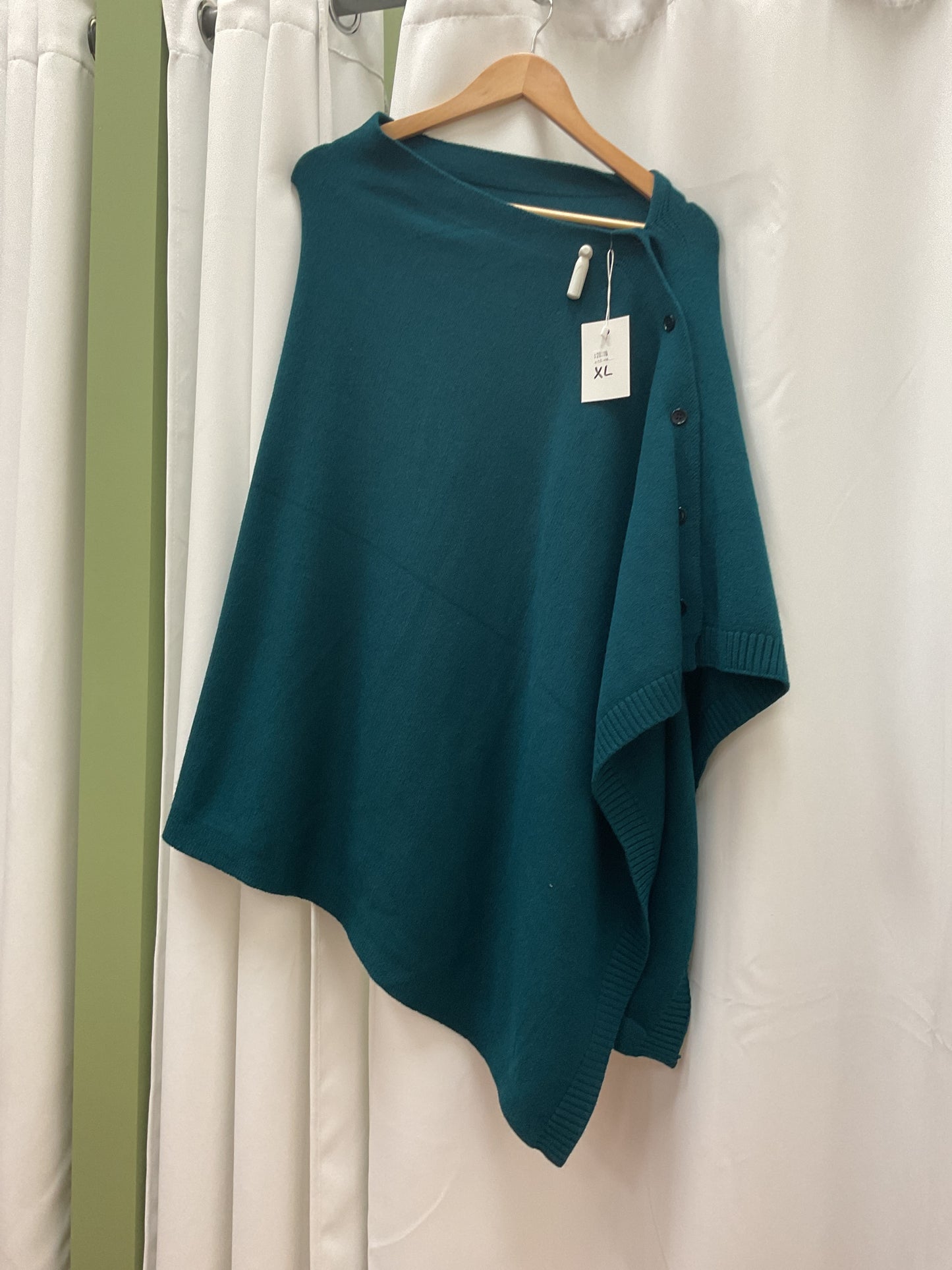Blue aqua coat