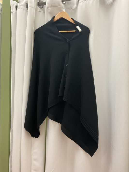 Black cover up coat