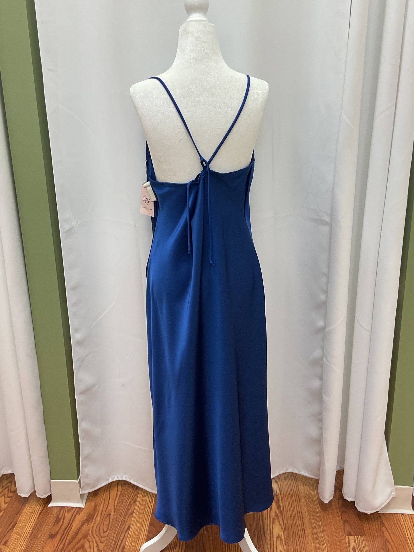 Sapphire Slick Dress