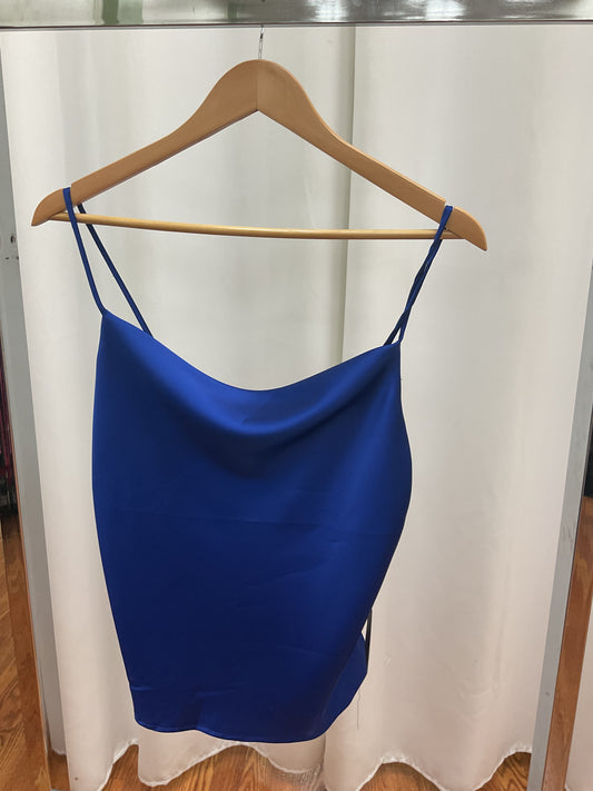 Royal blue top
