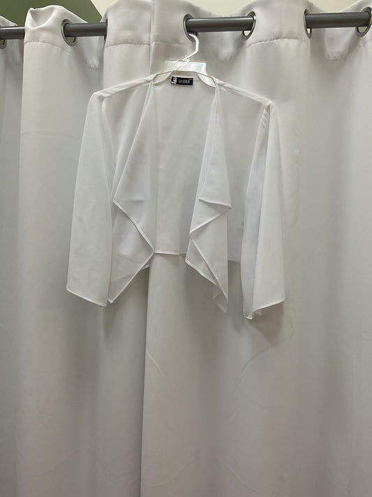 White short cover up