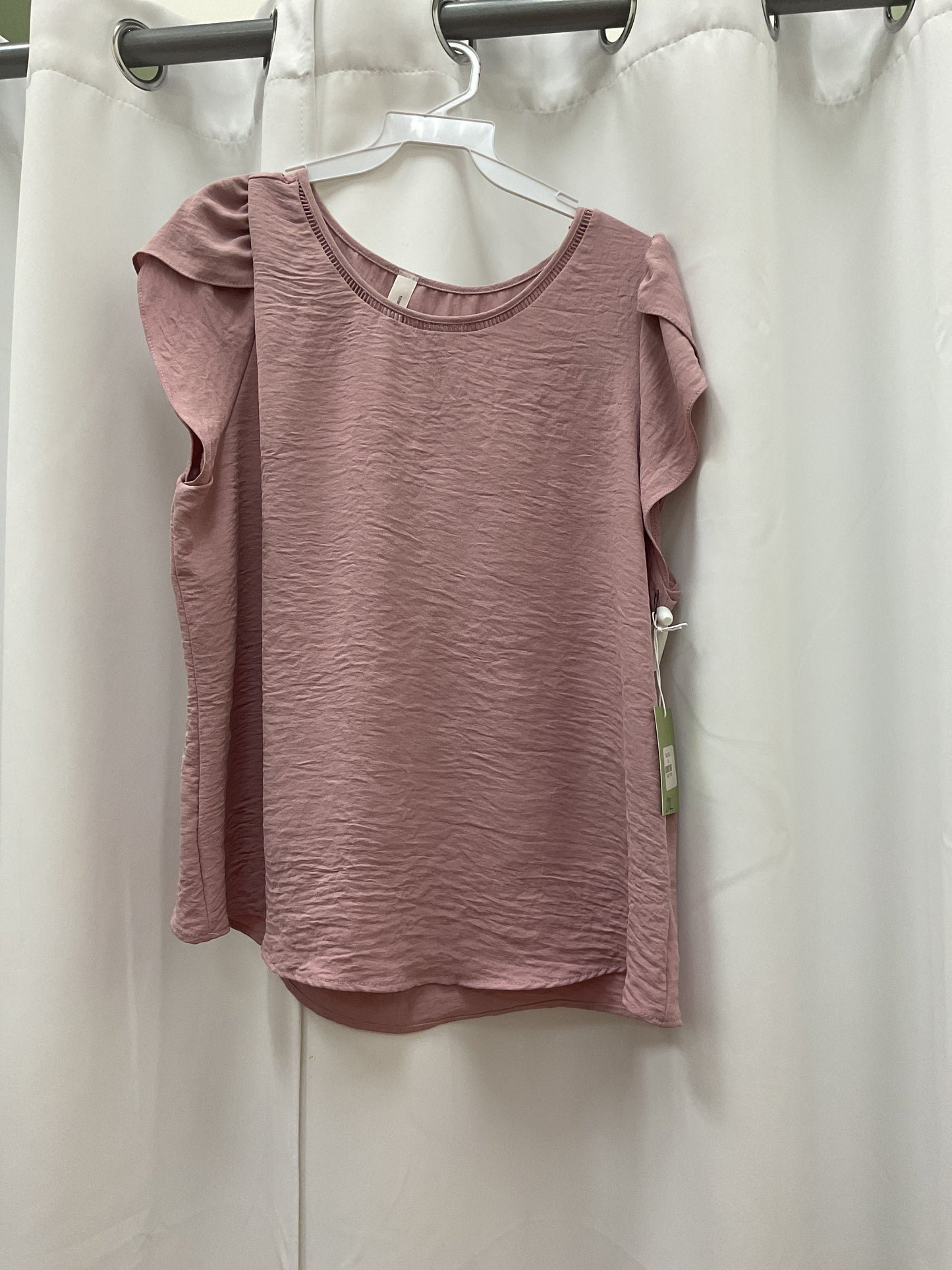 Ash pink plus size Top
