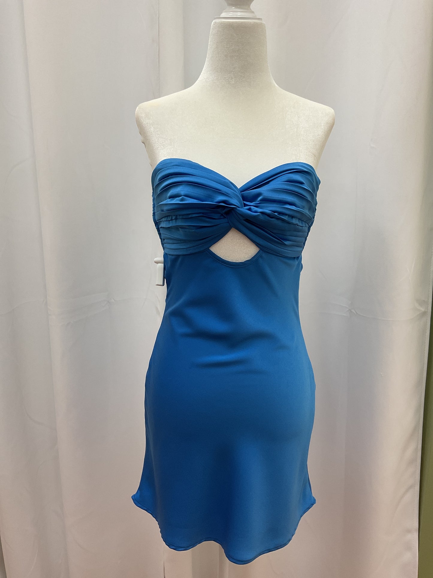 Cotton Candy Sky Blue Mini Dress