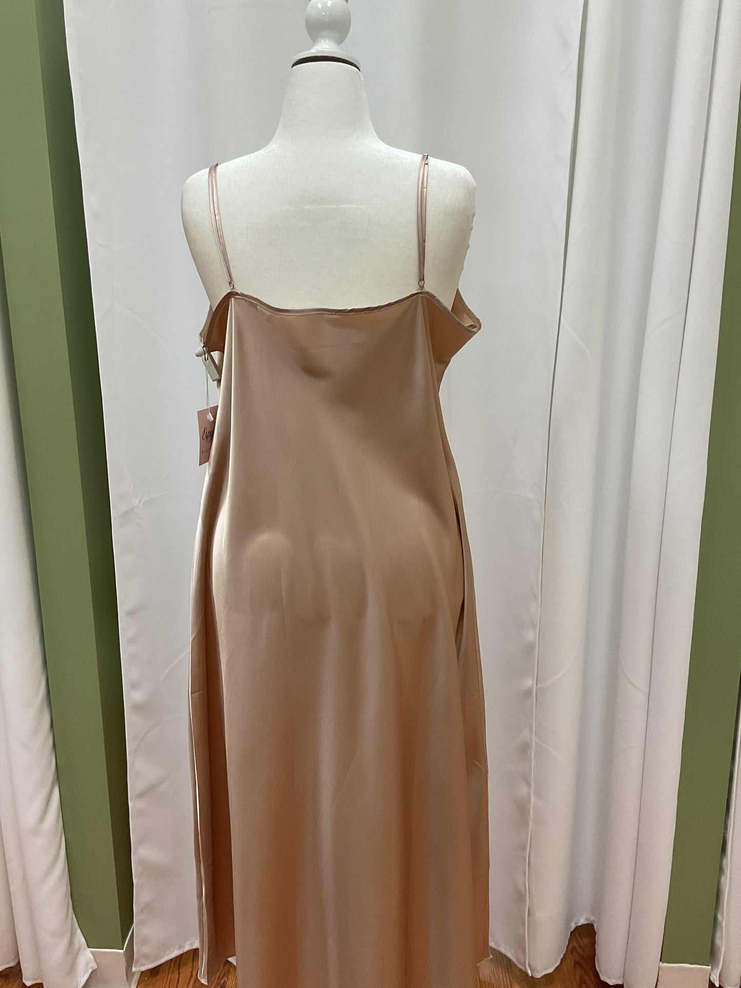 Rose Gold Slick Dress