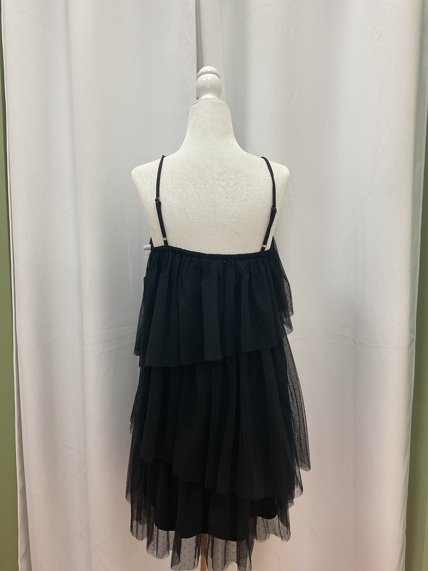 Black Ruffle Dress
