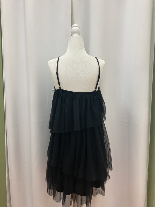 Black Ruffle Dress