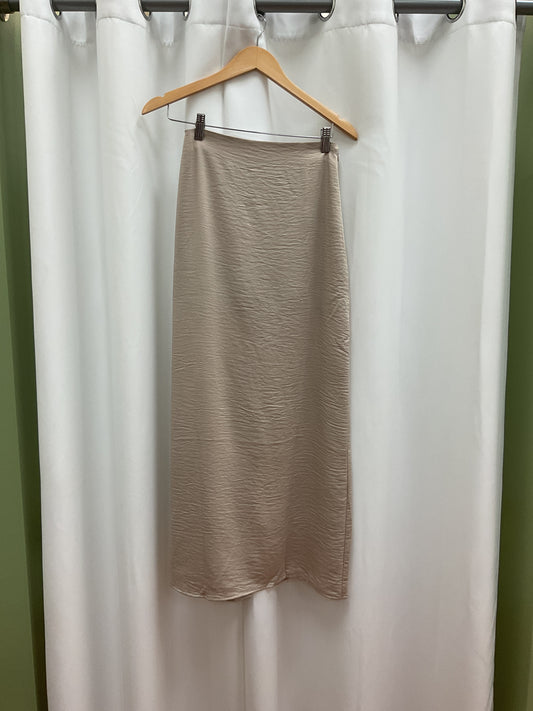 Satin skirt