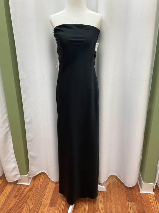 Black Strapless Maxi Dress