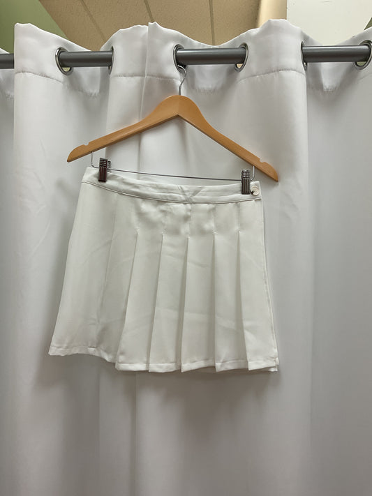 White skirt