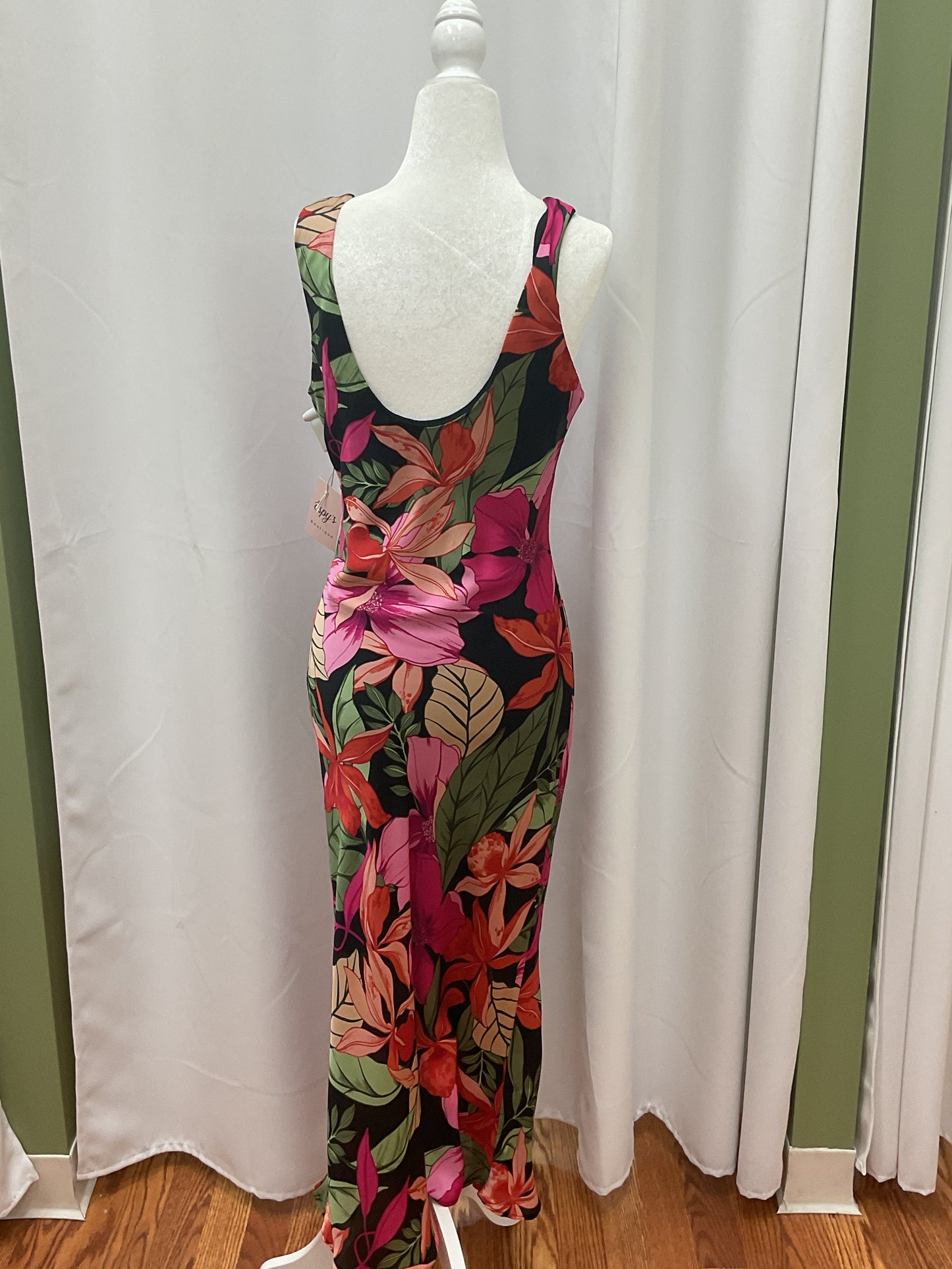 Black Floral Dress