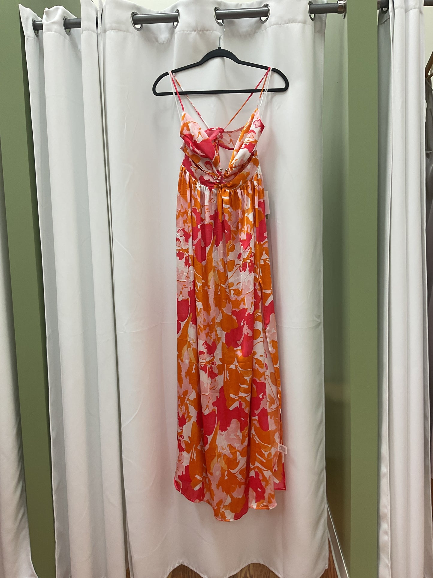 Long floral dress