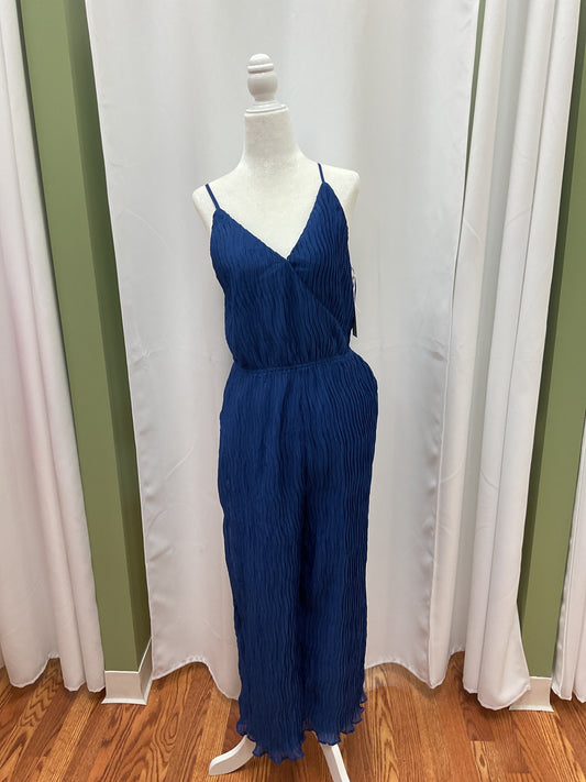 Navy Blue Leged Dress