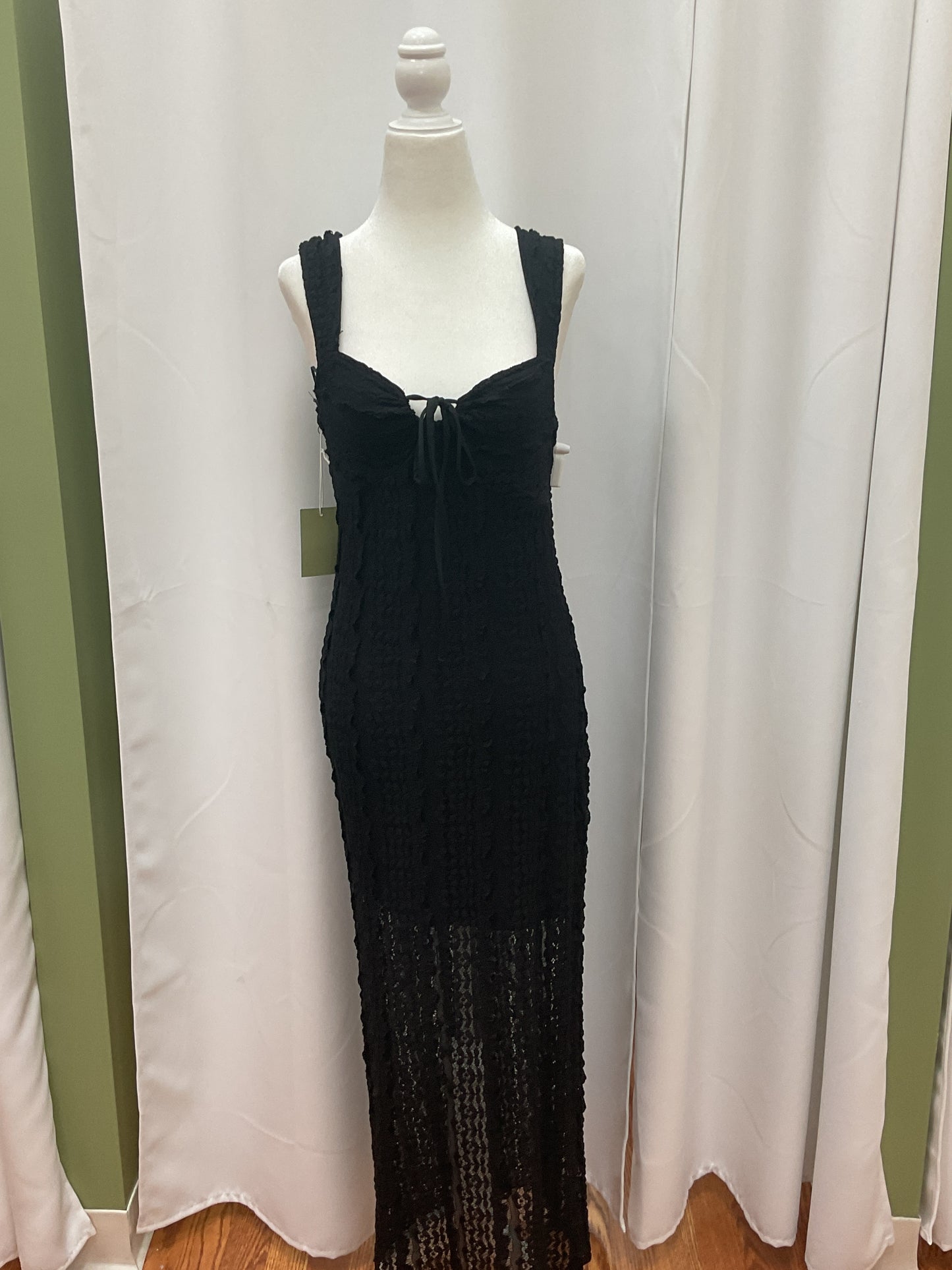 Long Nightfall Dress with Designs