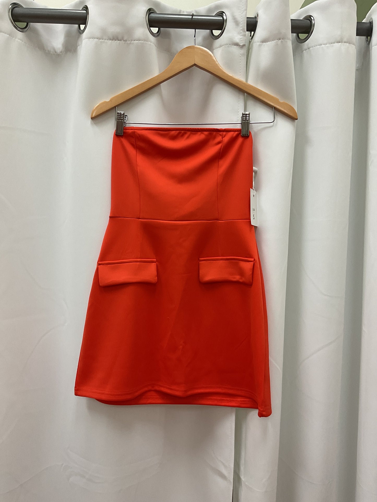 Orange dress
