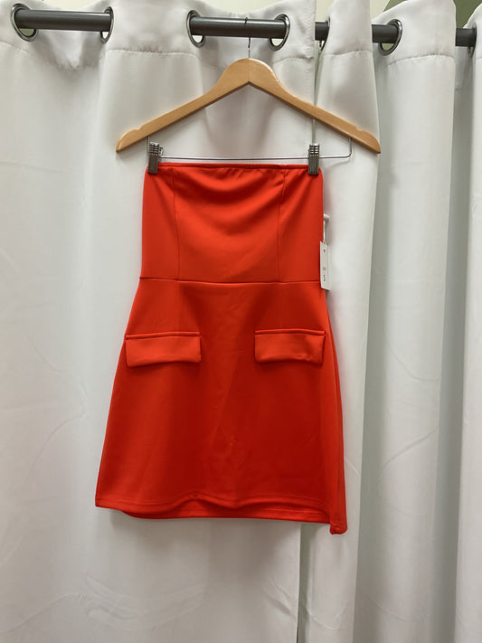 Orange dress