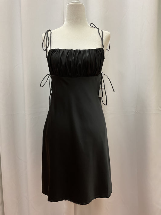 Cotton Candy Black Strap Dress