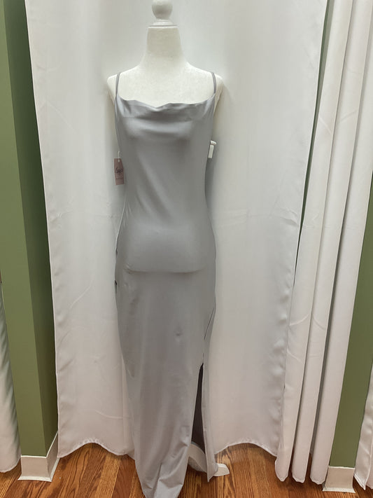 Glowing Sliver Long Dress