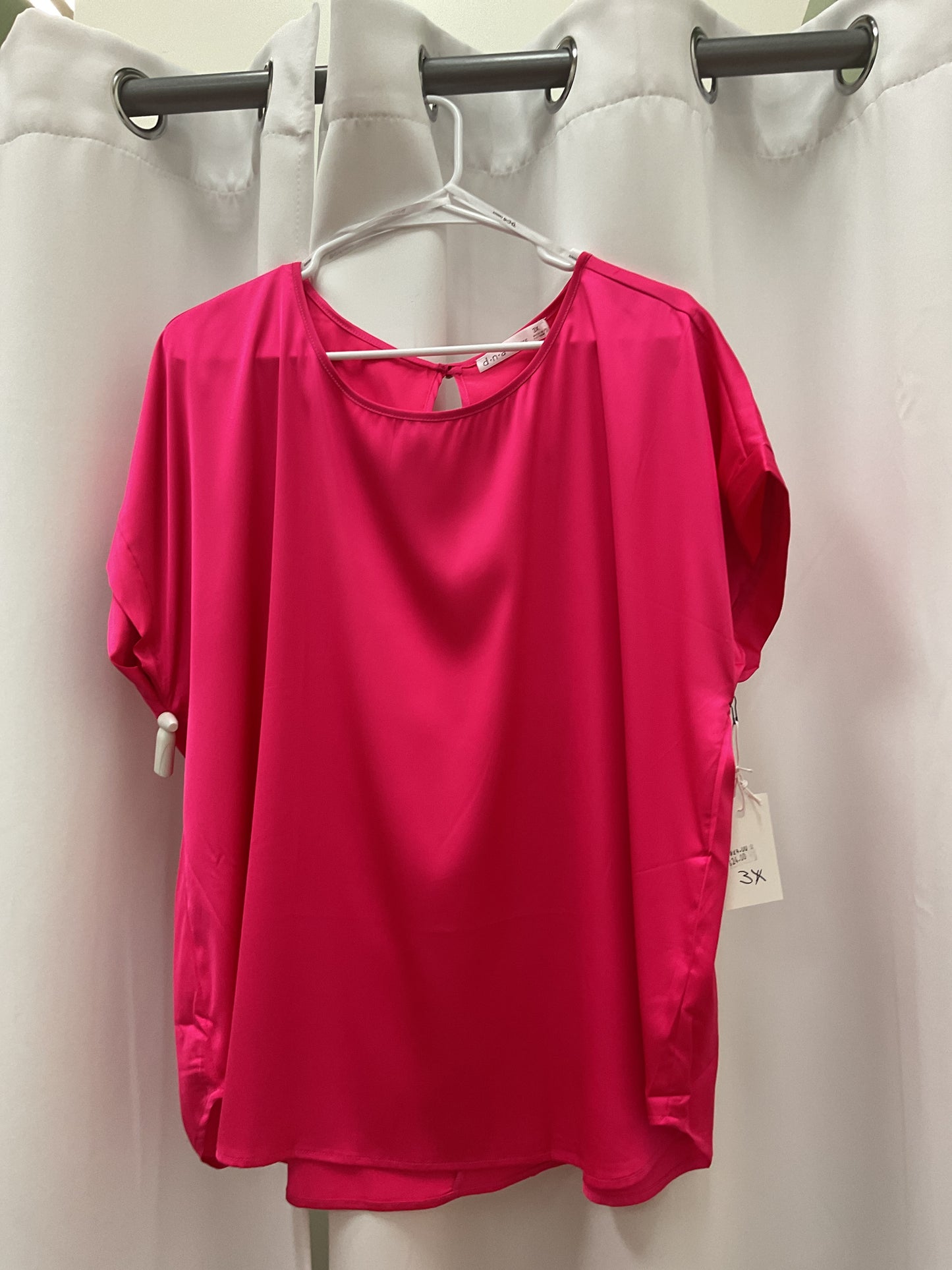 fuchsia blouse