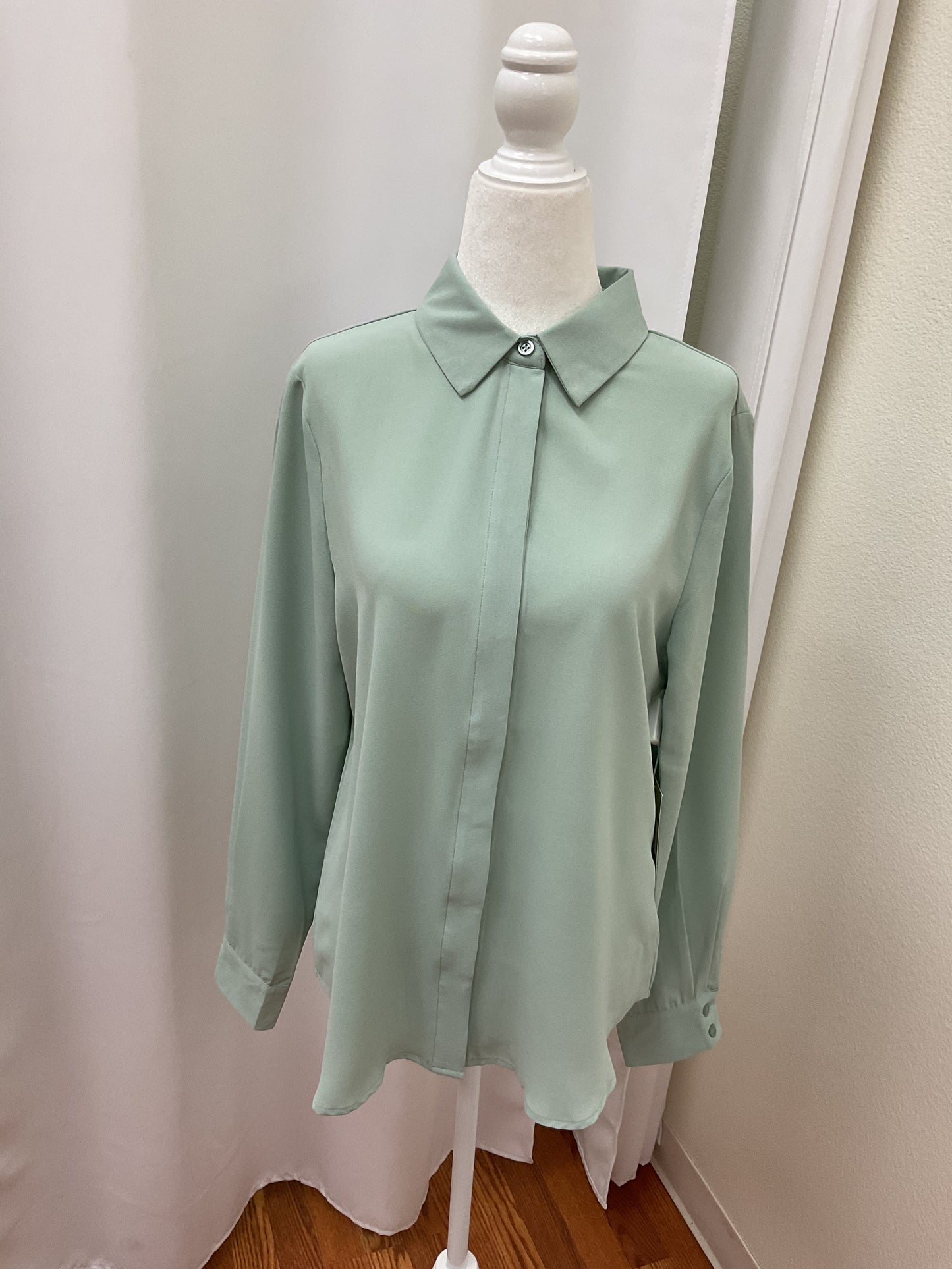 Have button Dow blue