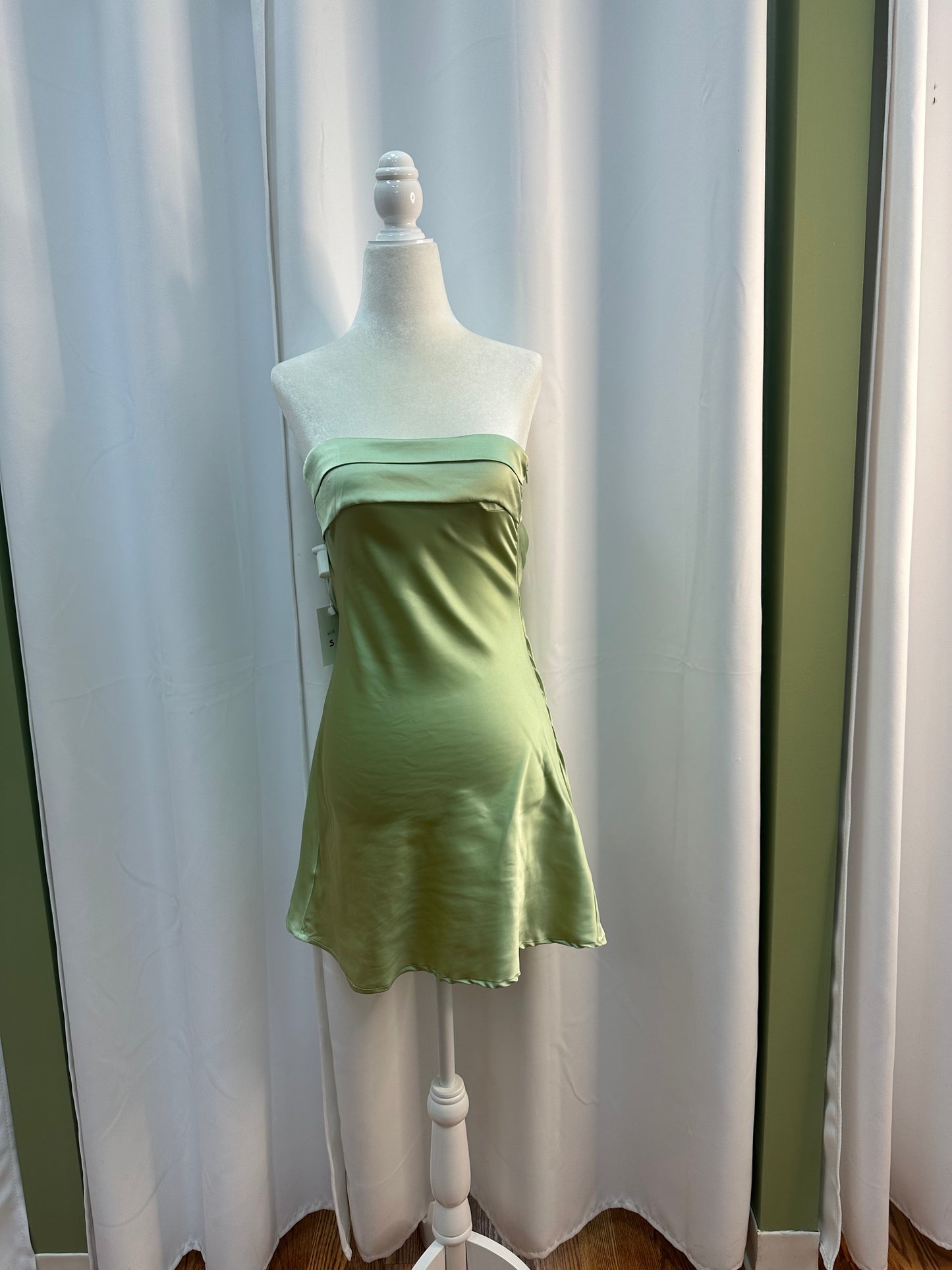 Light Green Mini Dress