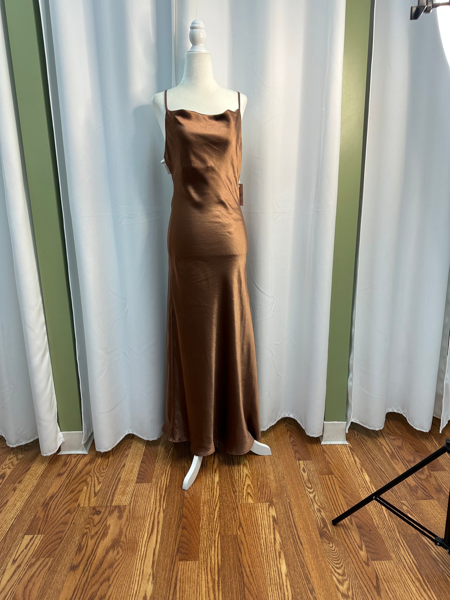 Audrey's Silky Dress