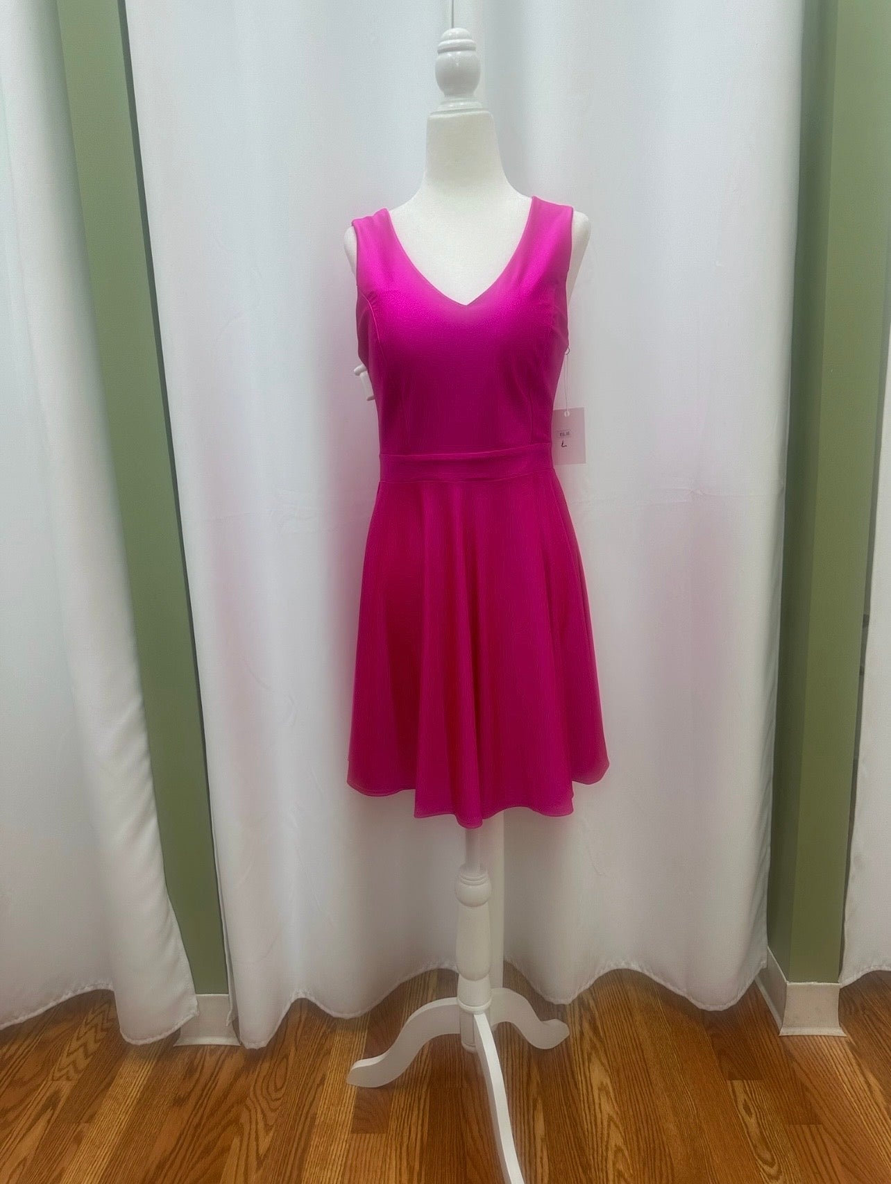 hot pink mini dress